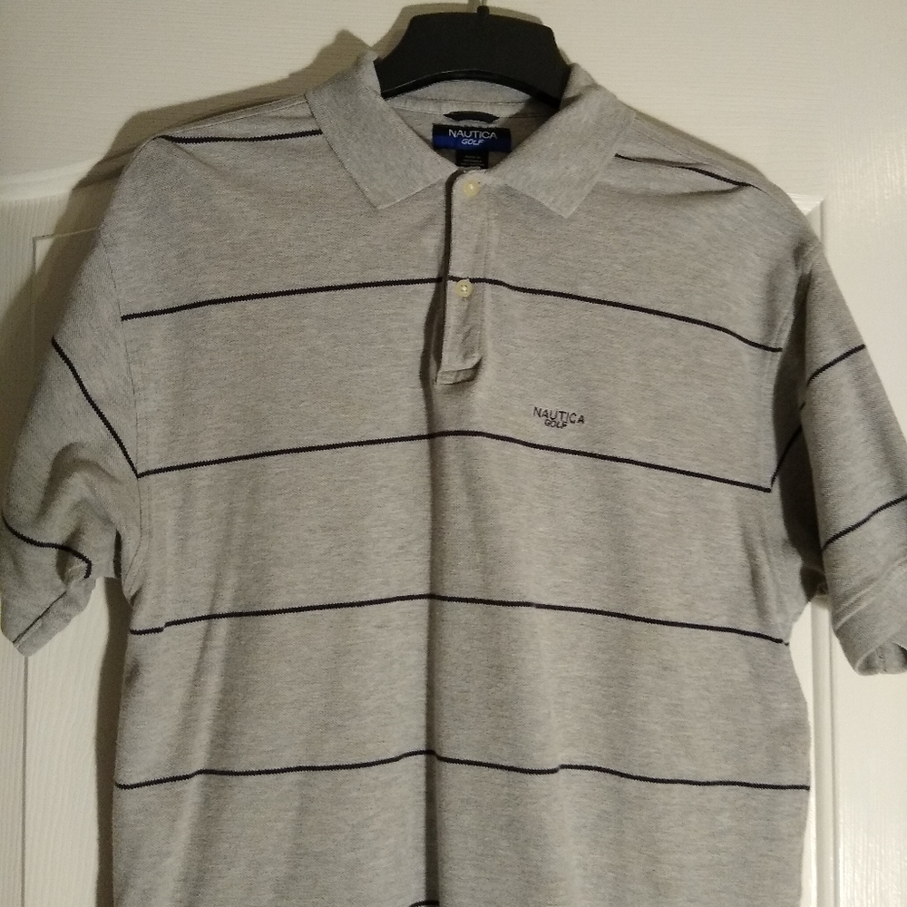 Men's Nautica Golf Polo Med. Gray